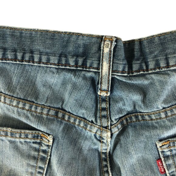 Levis Mens Jeans 559 Relaxed Straight Distressed Grunge 36x34 - Picture 7 of 11